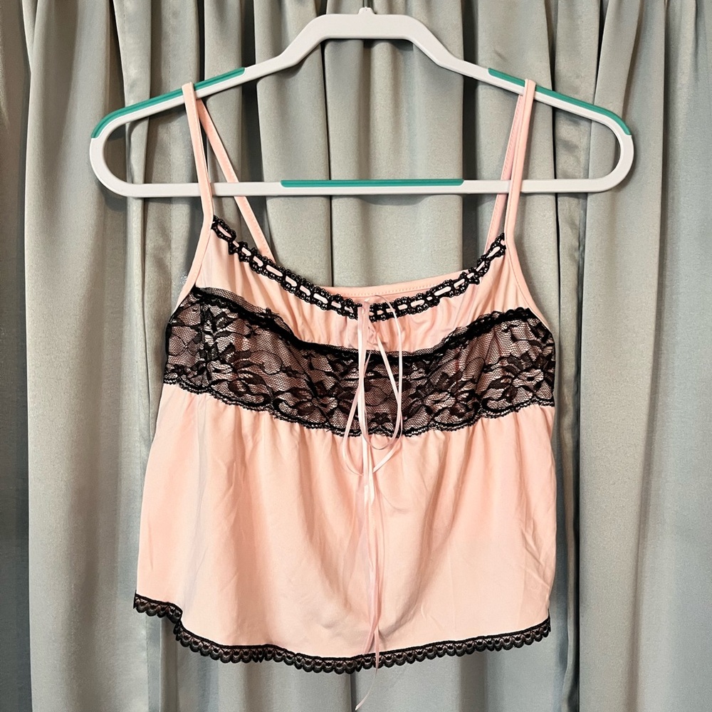 Pink cami top